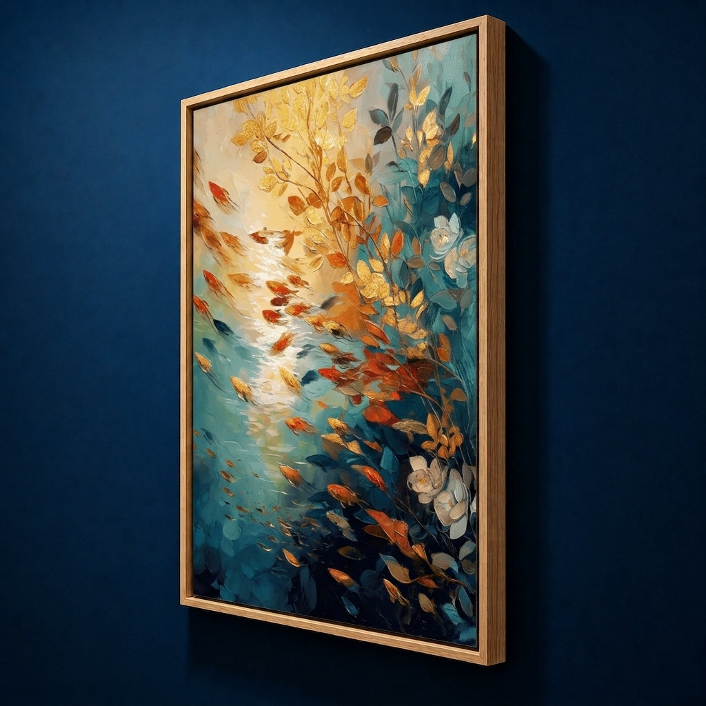 AVIORART La Vida Fluye Wall Art Canvas