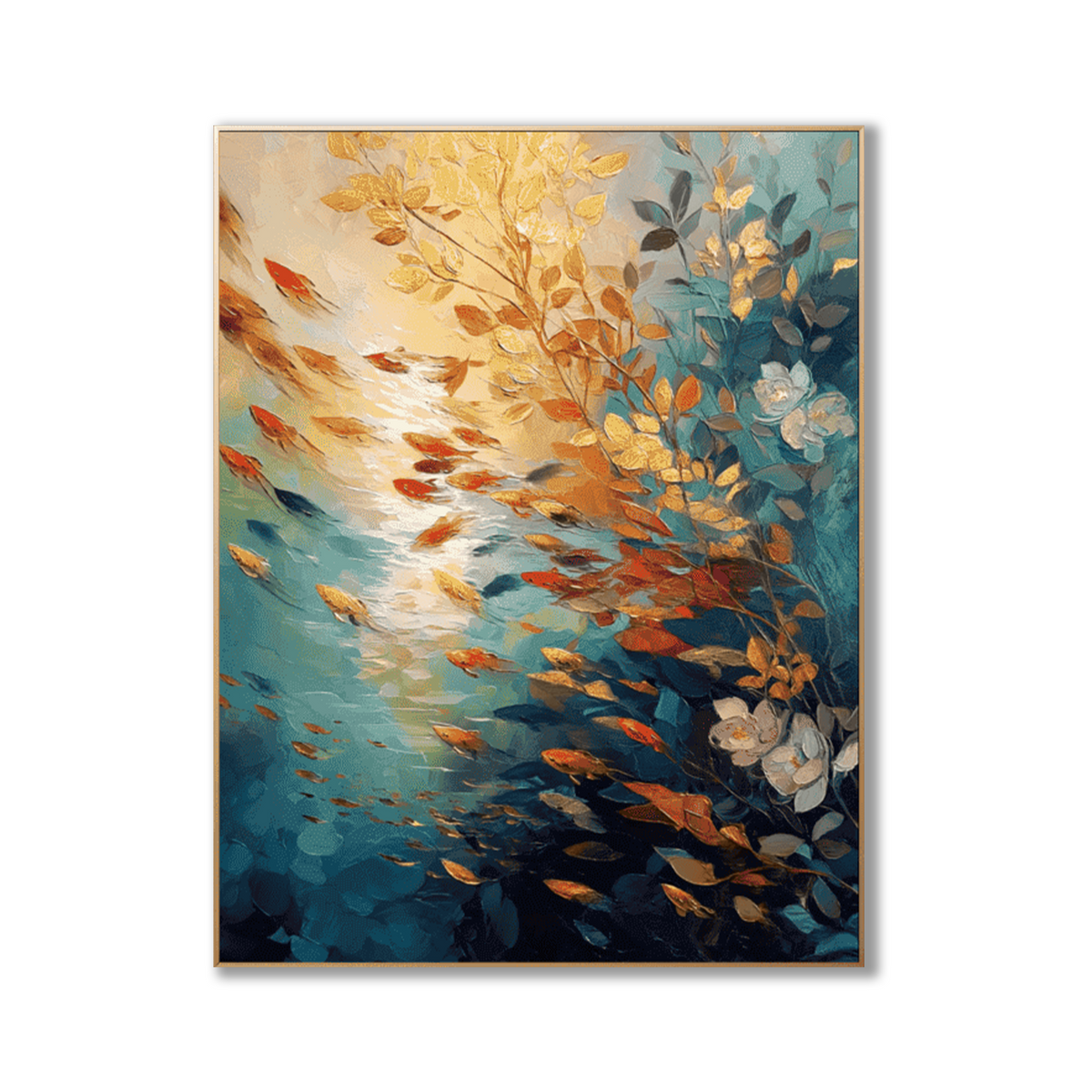 AVIORART La Vida Fluye Wall Art Canvas