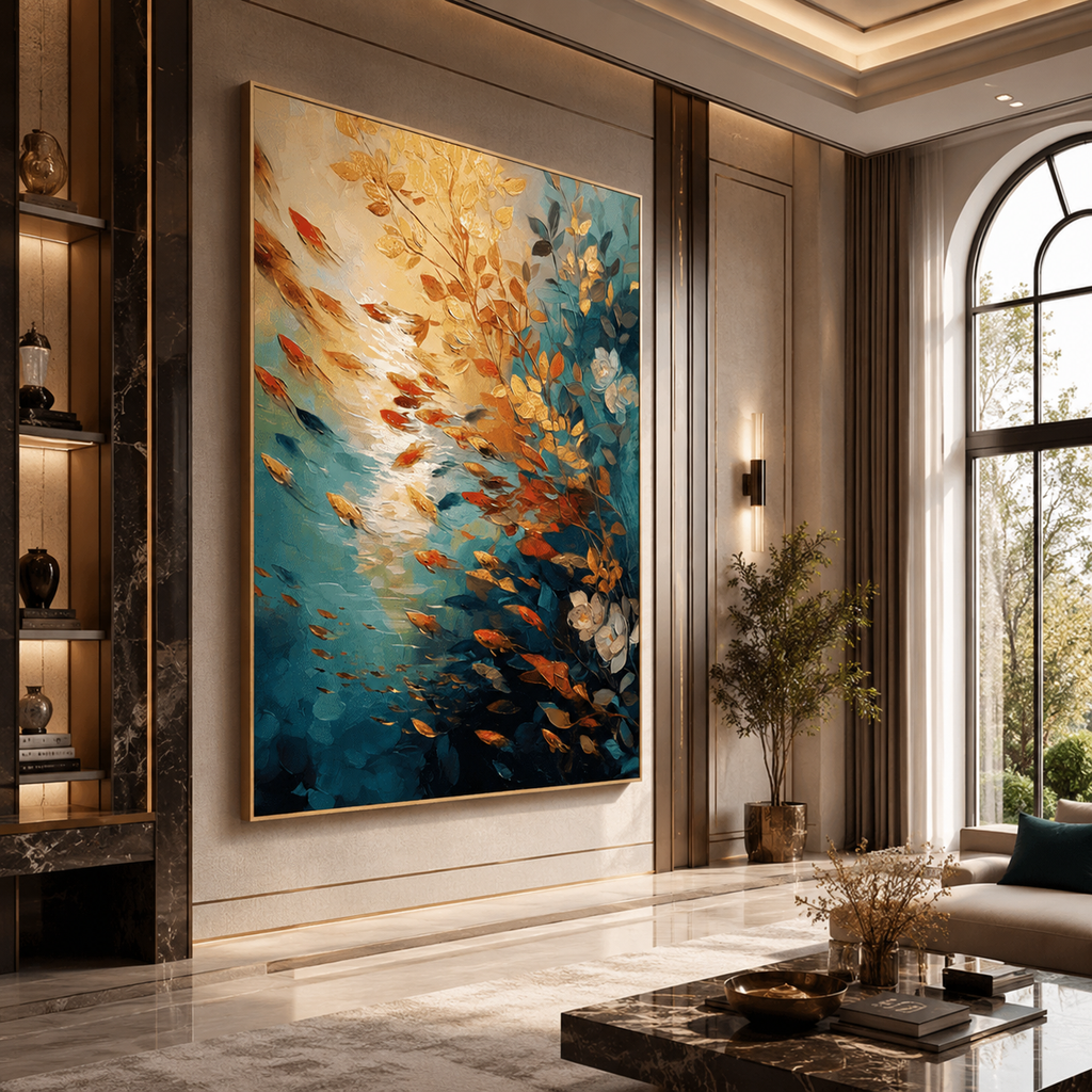 AVIORART La Vida Fluye Wall Art Canvas
