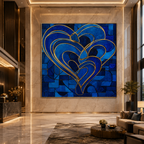 AVIORART Layers of Love Wall Art Canvas