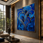 AVIORART Layers of Love Wall Art Canvas