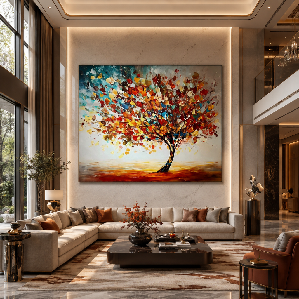 AVIORART Life's Colors Wall Art Canvas