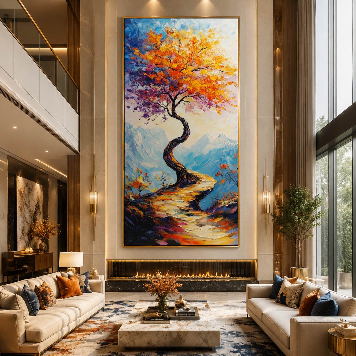 AVIORART Life is a Journey Wall Art Canvas