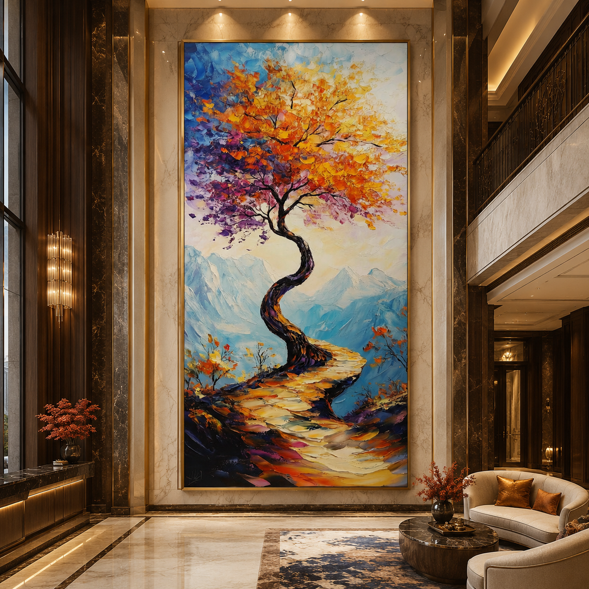 AVIORART Life is a Journey Wall Art Canvas