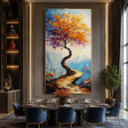 AVIORART Life is a Journey Wall Art Canvas