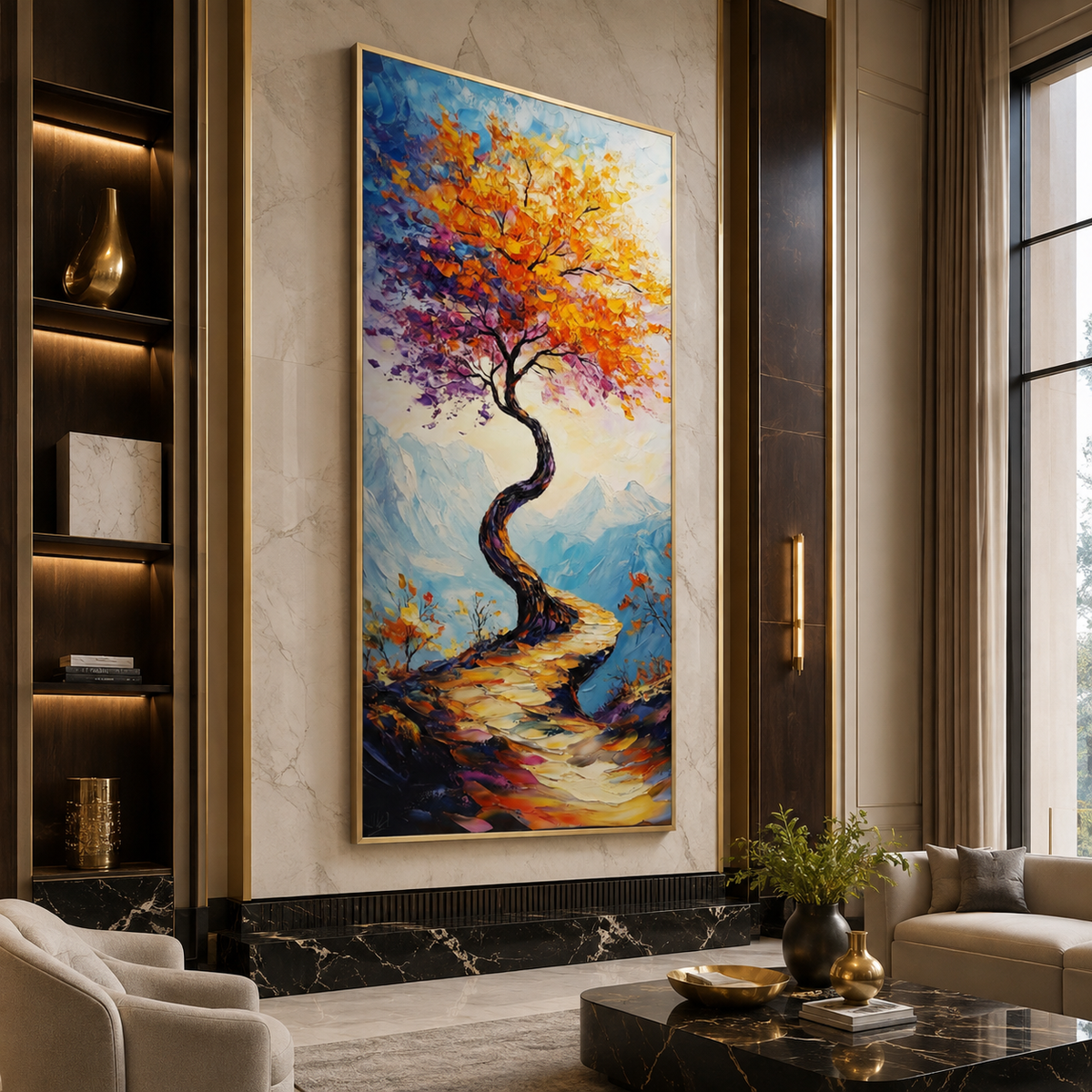 AVIORART Life is a Journey Wall Art Canvas