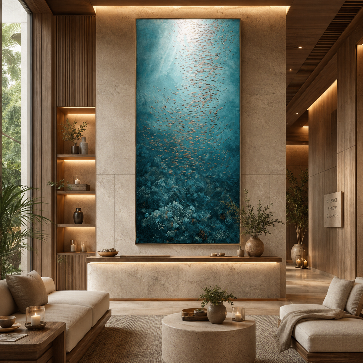 AVIORART Light from Above Wall Art Canvas
