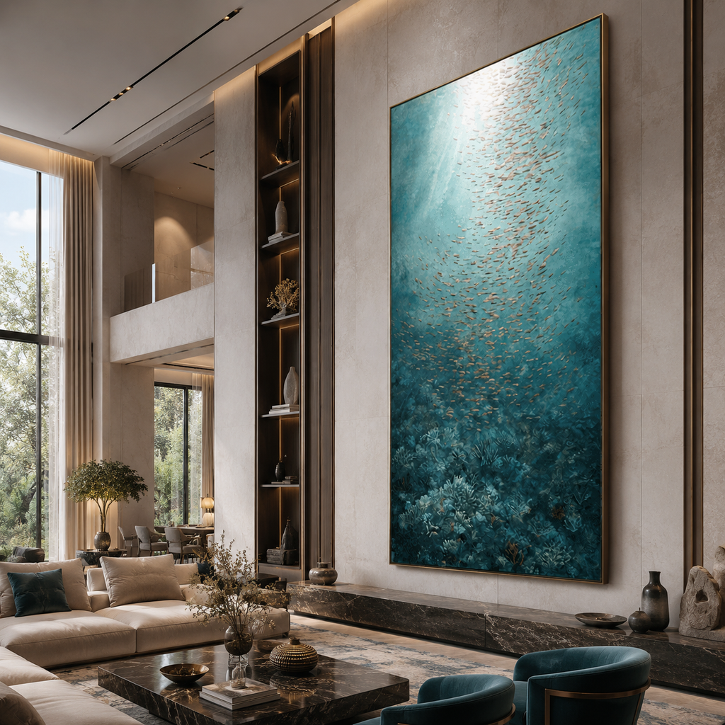 AVIORART Light from Above Wall Art Canvas
