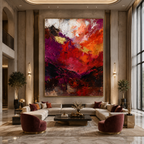 AVIORART Loud Beautiful Wall Art Canvas