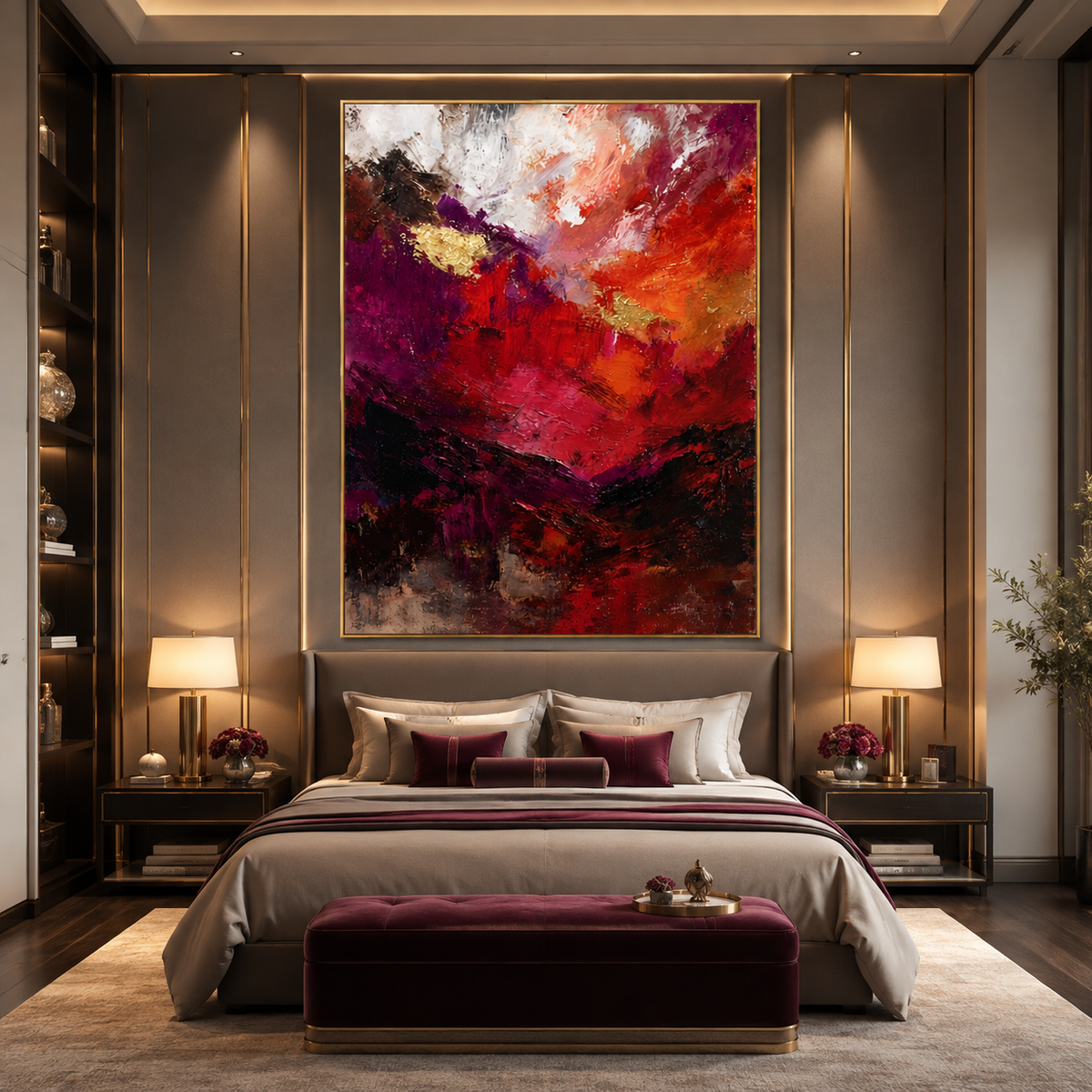 AVIORART Loud Beautiful Wall Art Canvas