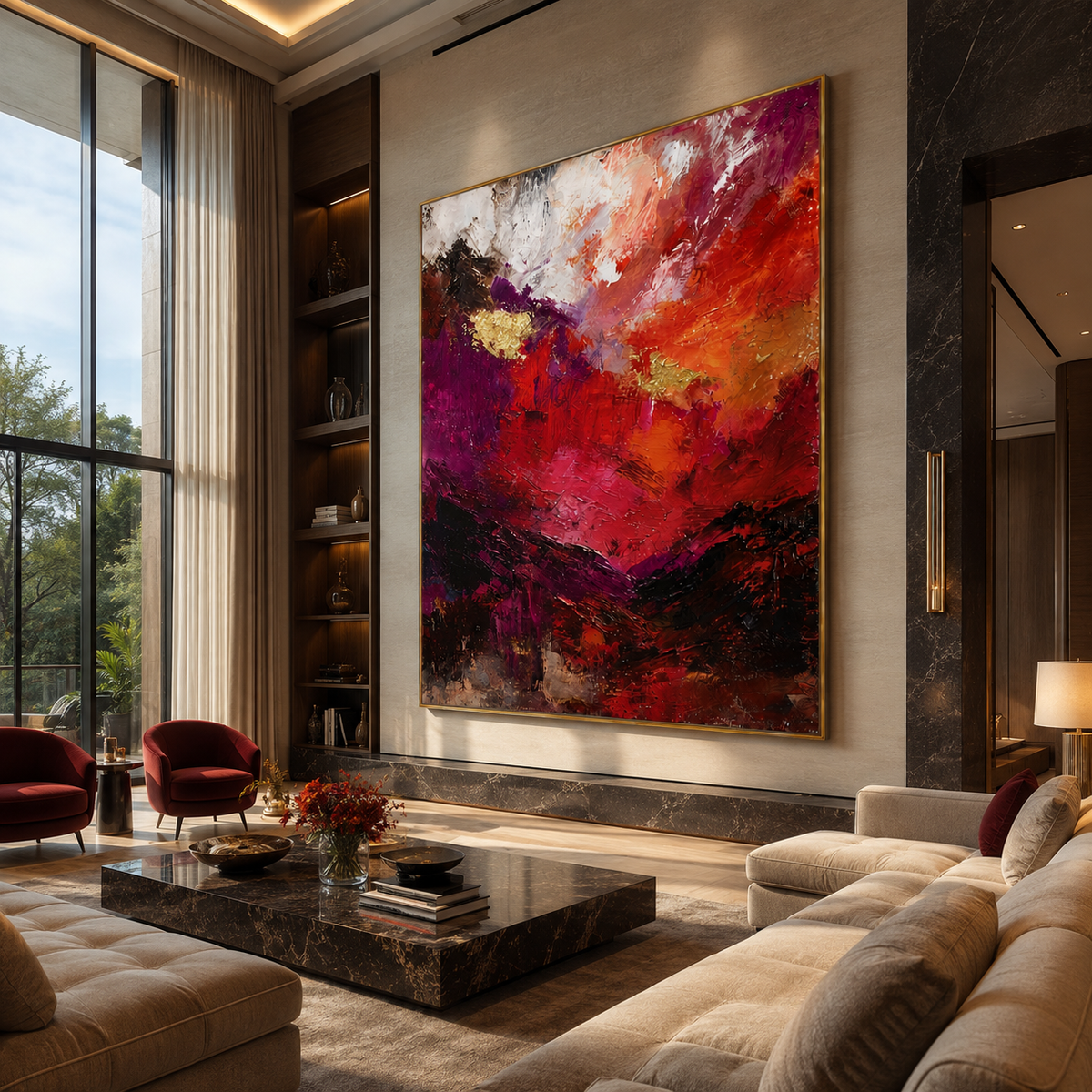 AVIORART Loud Beautiful Wall Art Canvas