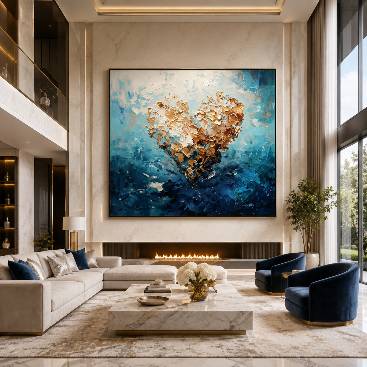 AVIORART Love Depths Wall Art Canvas