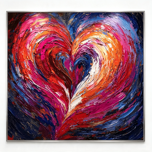 AVIORART Love Unfiltered Wall Art Canvas