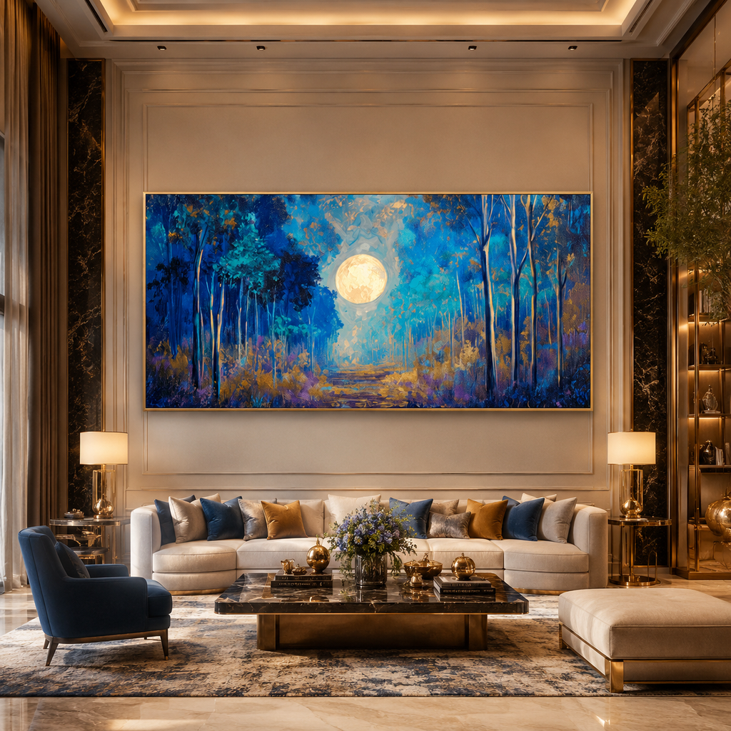 AVIORART Lullaby of the Pines Wall Art Canvas