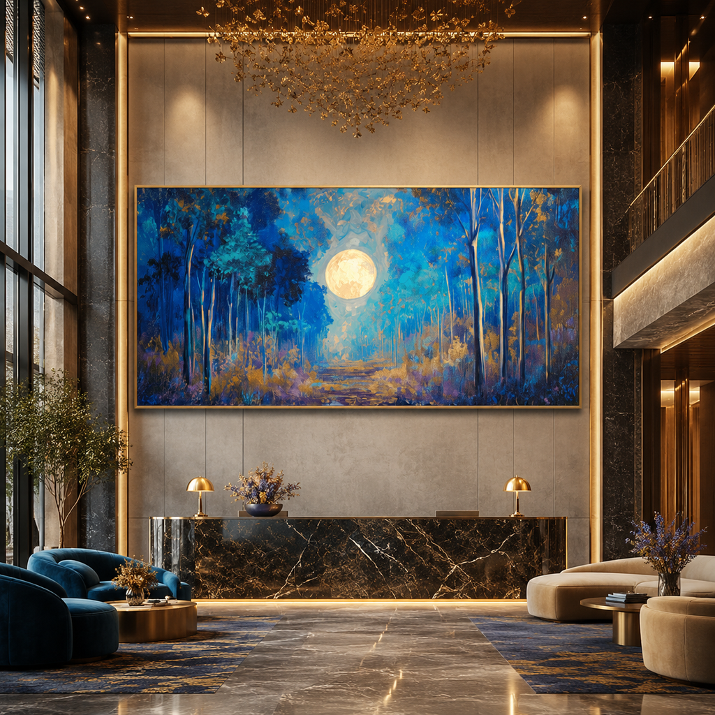 AVIORART Lullaby of the Pines Wall Art Canvas