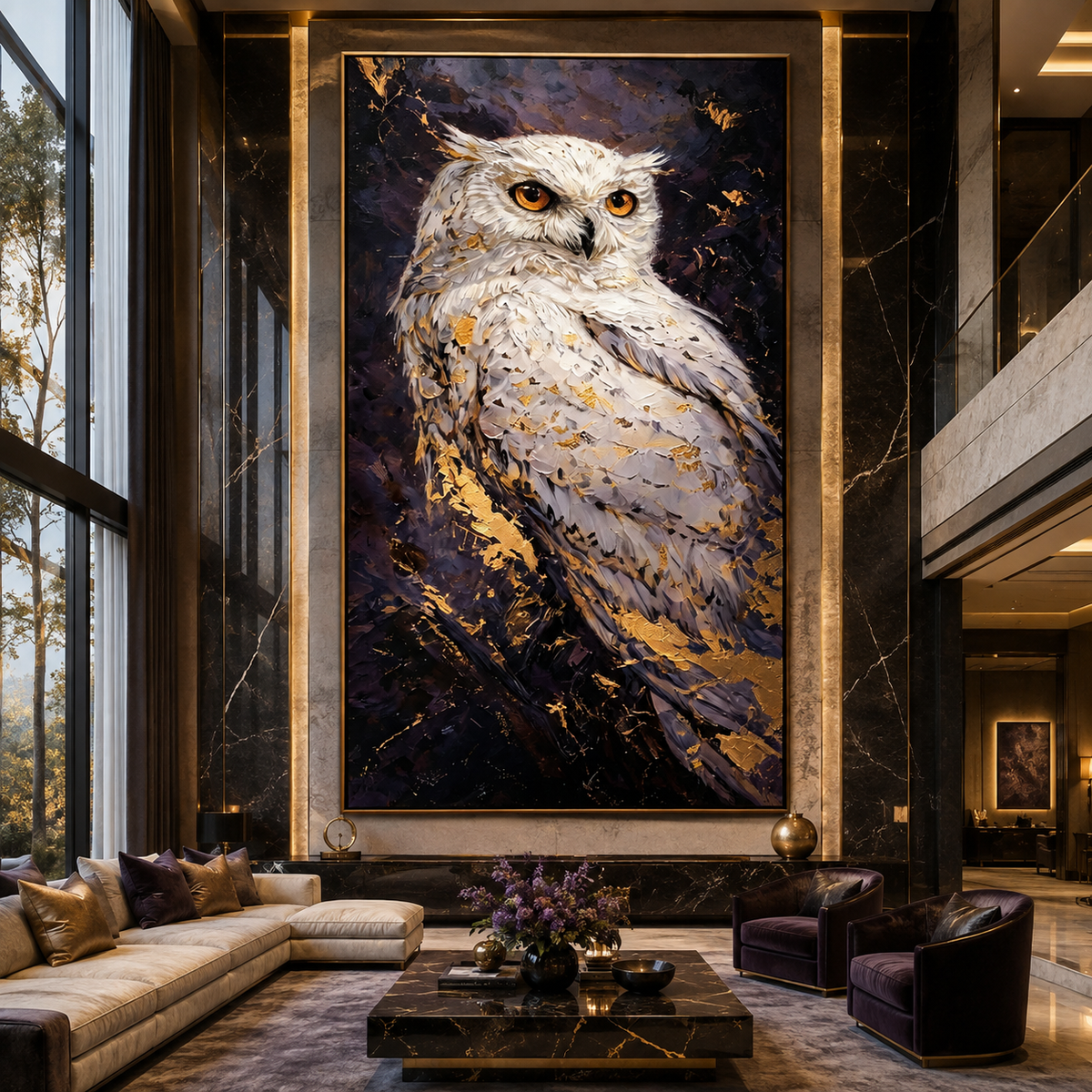 AVIORART Luminous Guardian Wall Art Canvas