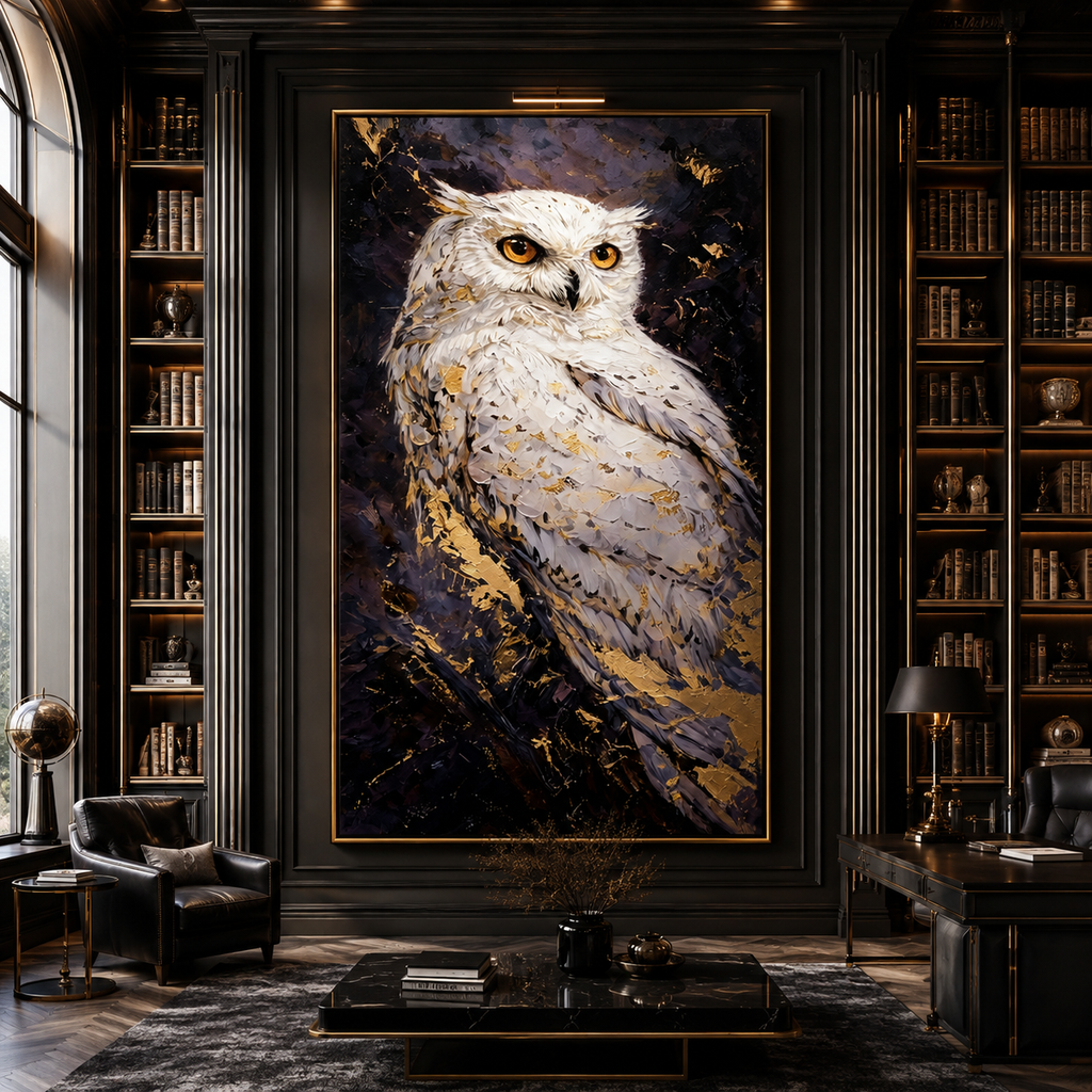 AVIORART Luminous Guardian Wall Art Canvas