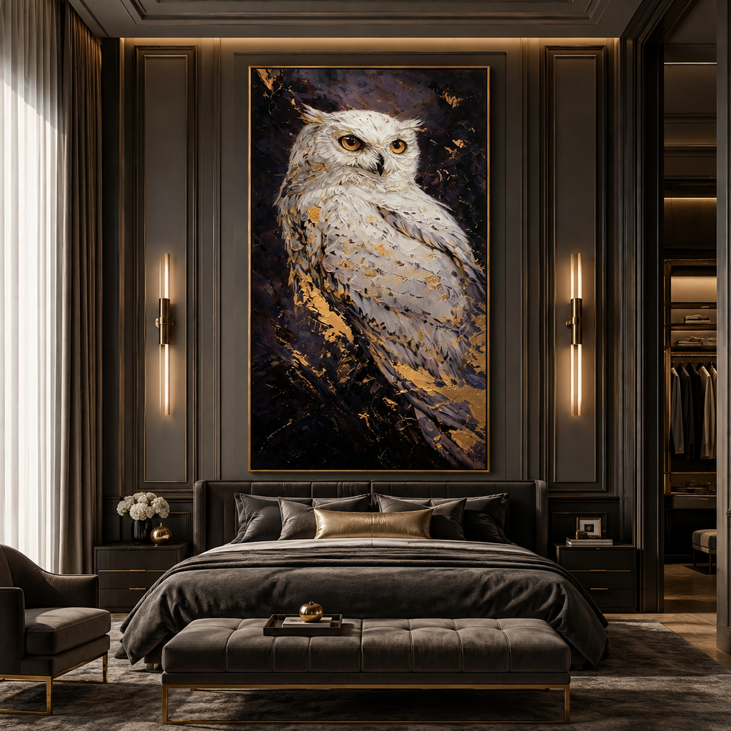 AVIORART Luminous Guardian Wall Art Canvas