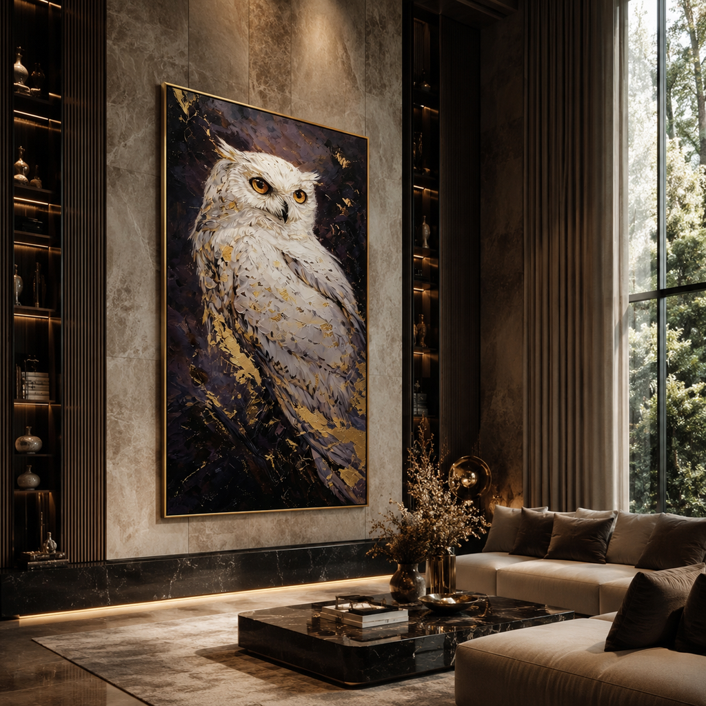 AVIORART Luminous Guardian Wall Art Canvas