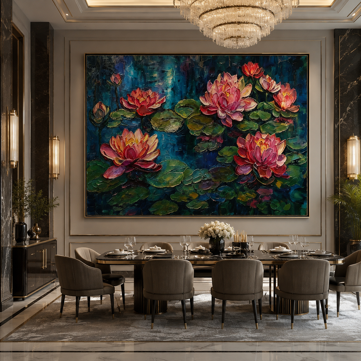 AVIORART Monet's Dream Wall Art Canvas