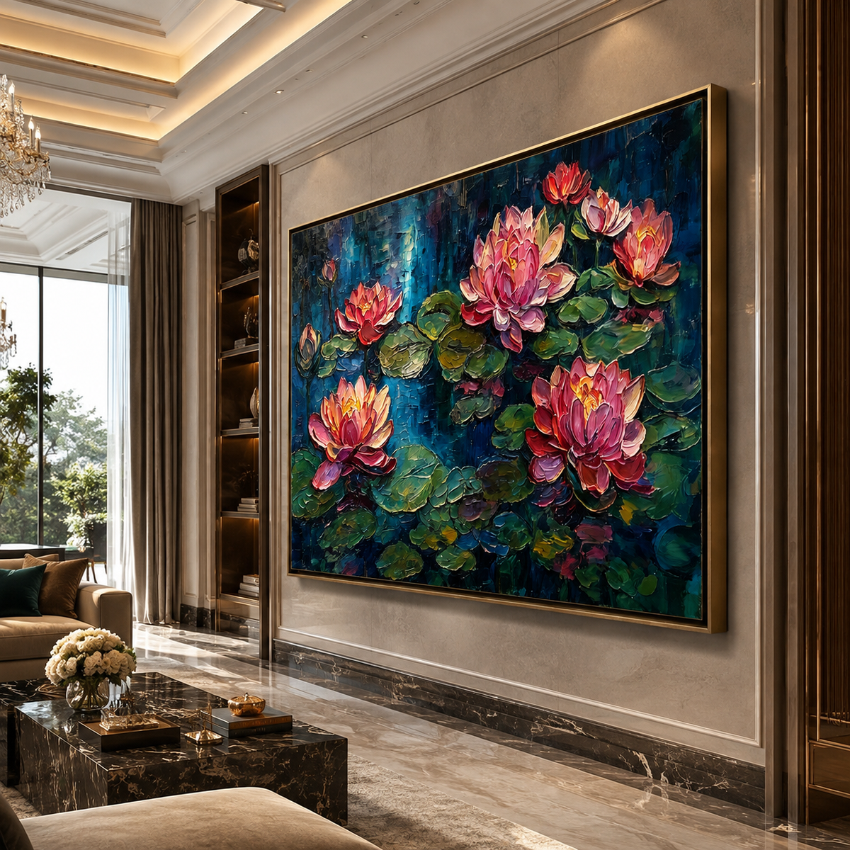 AVIORART Monet's Dream Wall Art Canvas