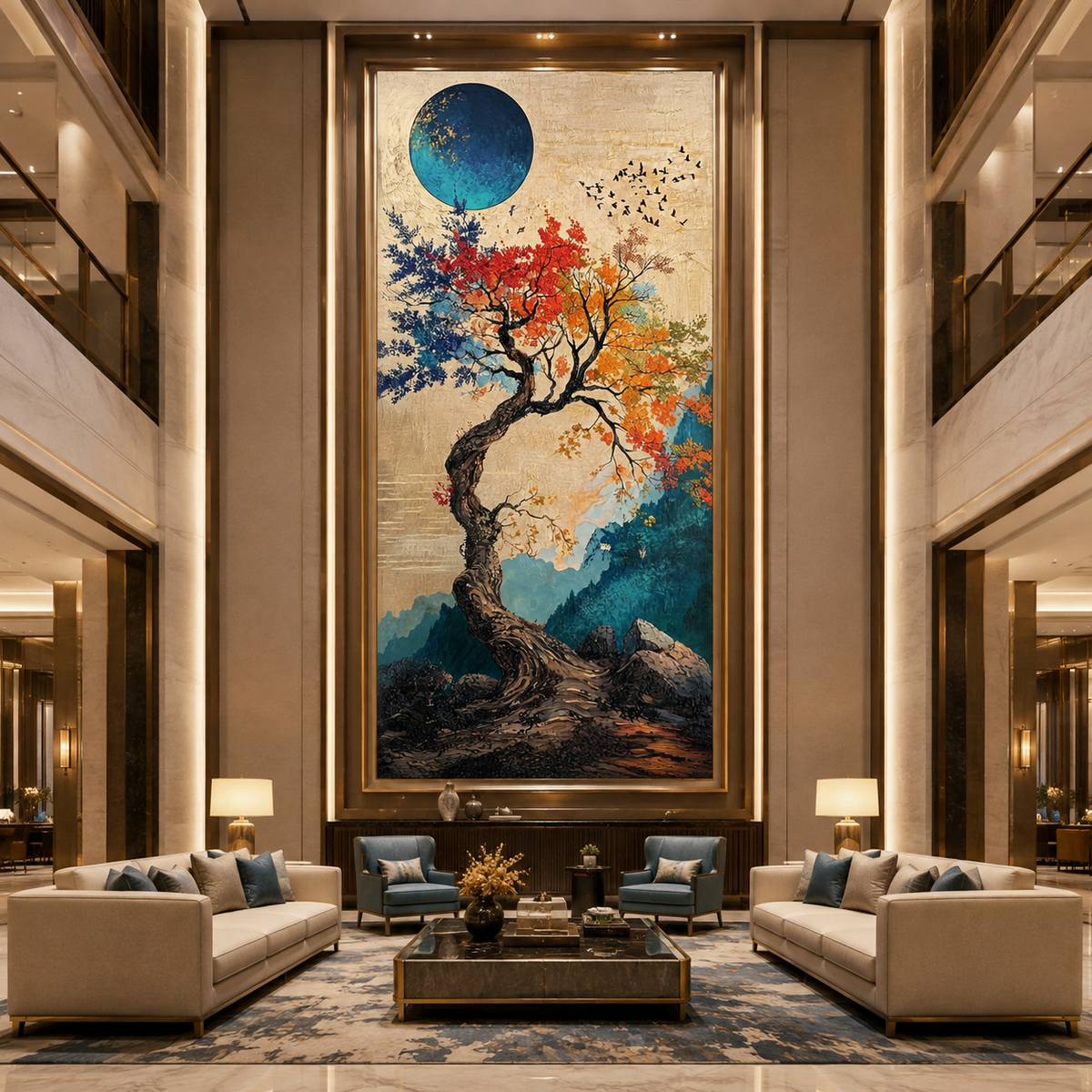 AVIORART Moon's Soul Wall Art Canvas