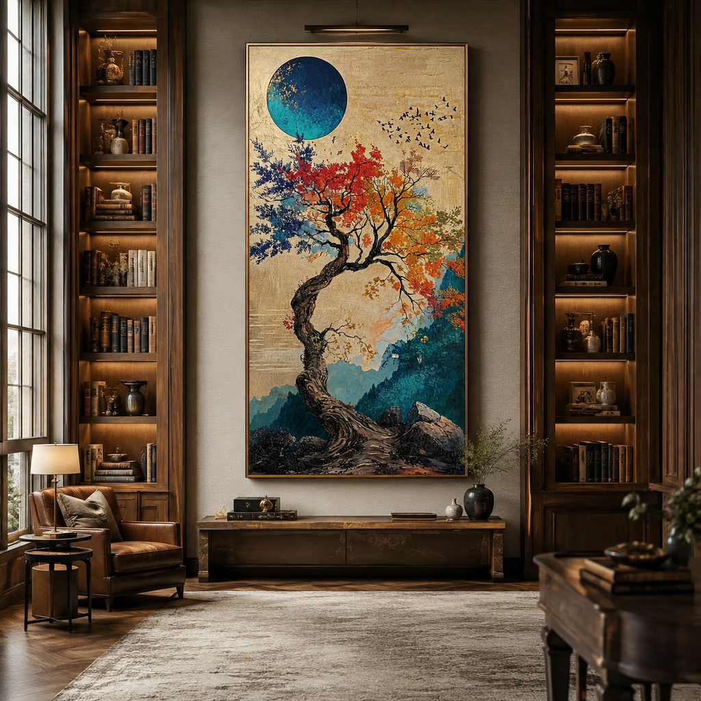 AVIORART Moon's Soul Wall Art Canvas