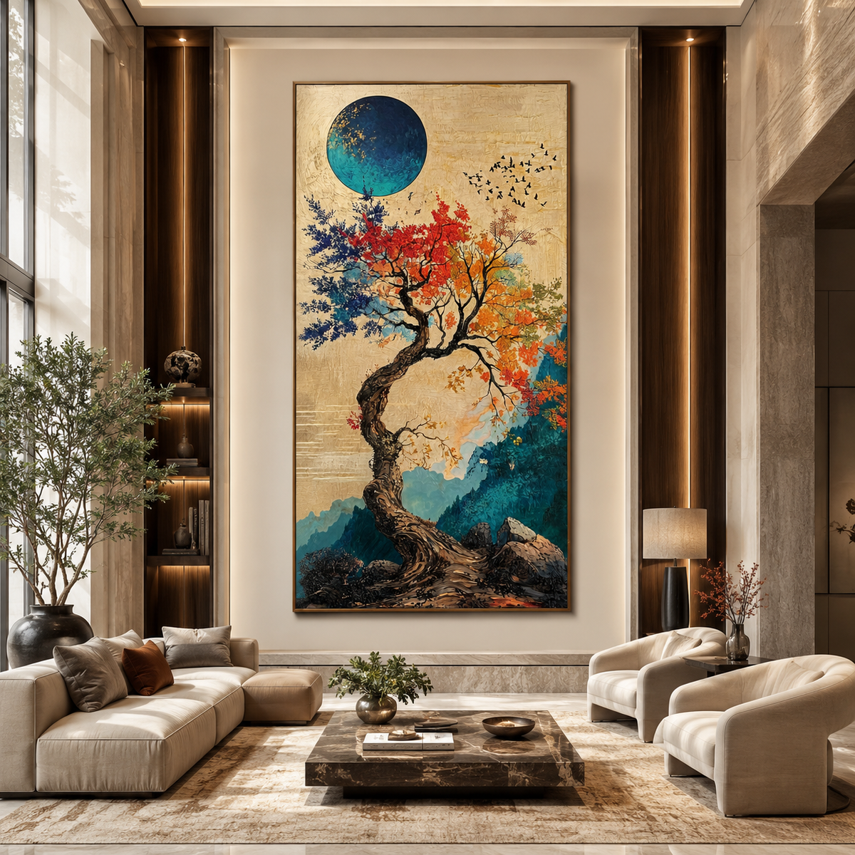 AVIORART Moon's Soul Wall Art Canvas