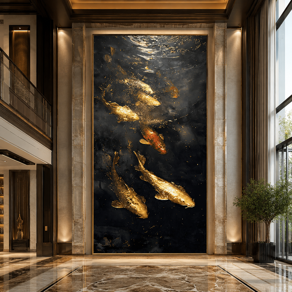 AVIORART Moonlight Dance Wall Art Canvas