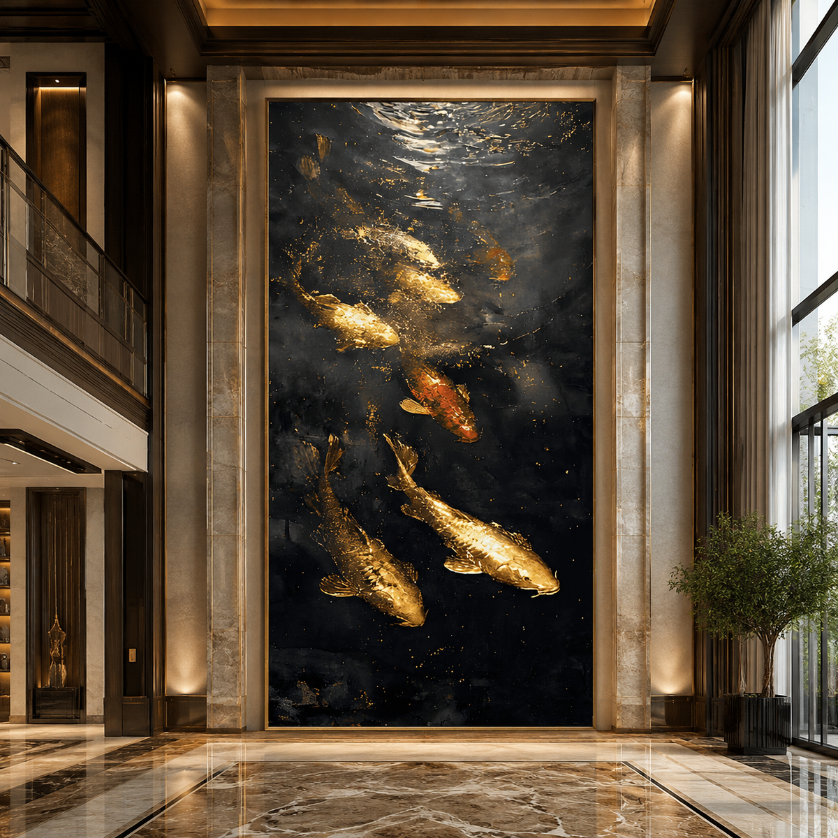 AVIORART Moonlight Dance Wall Art Canvas