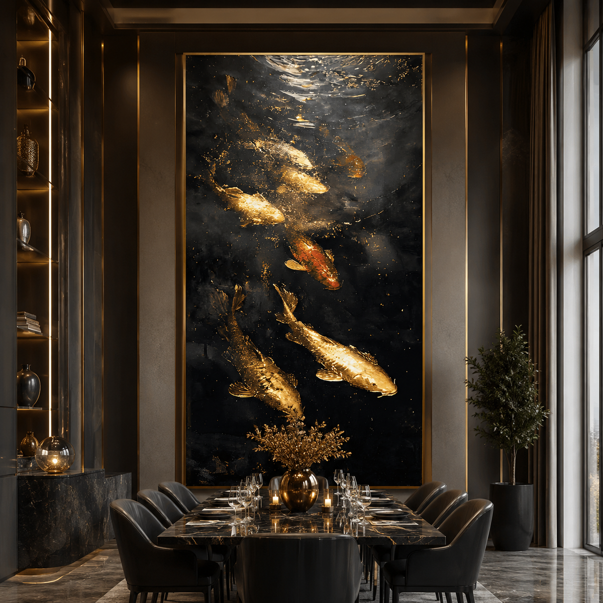 AVIORART Moonlight Dance Wall Art Canvas