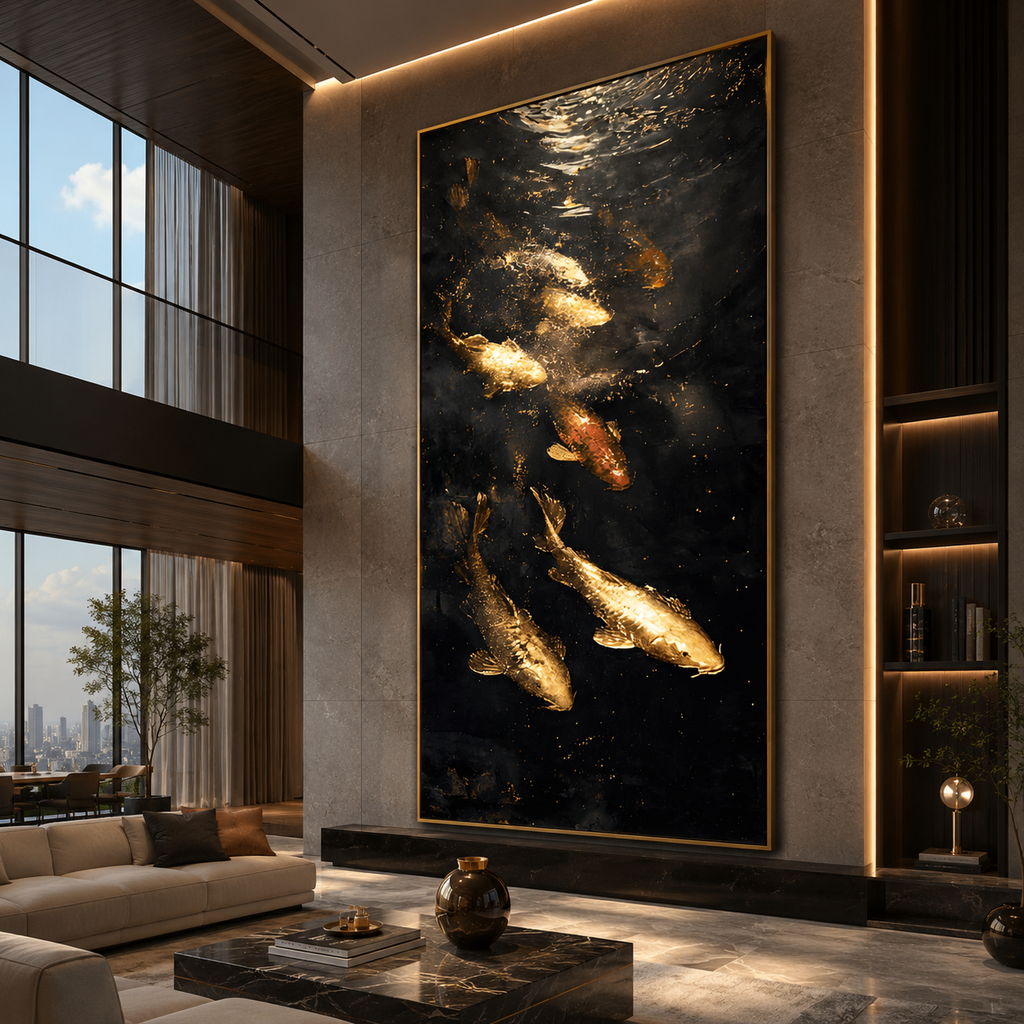 AVIORART Moonlight Dance Wall Art Canvas