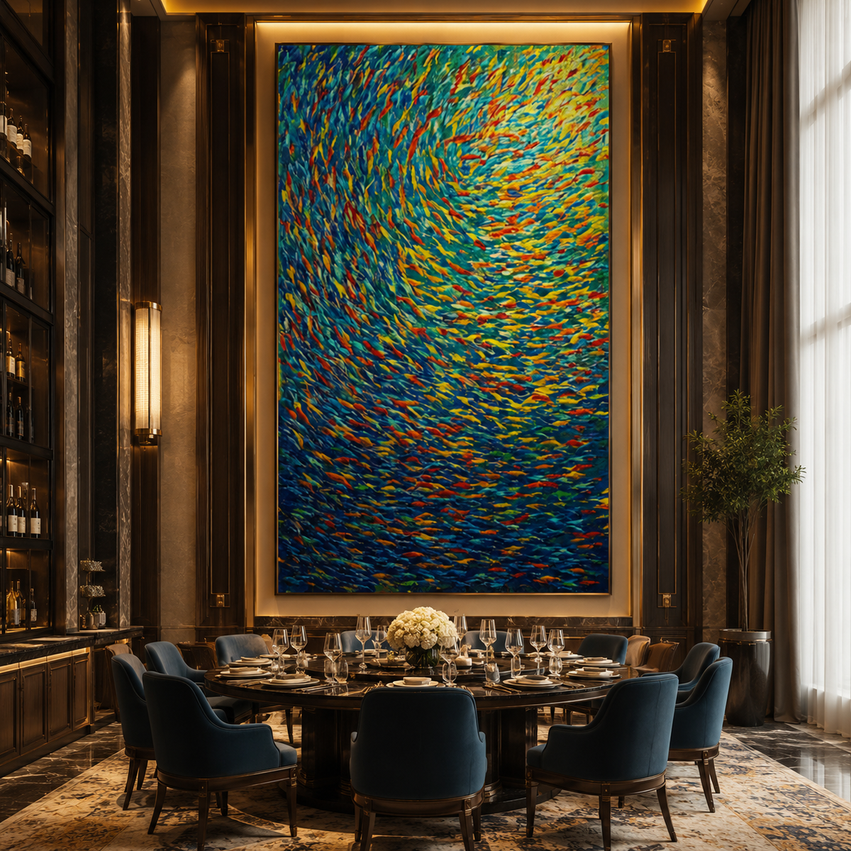 AVIORART Moving as One Wall Art Canvas