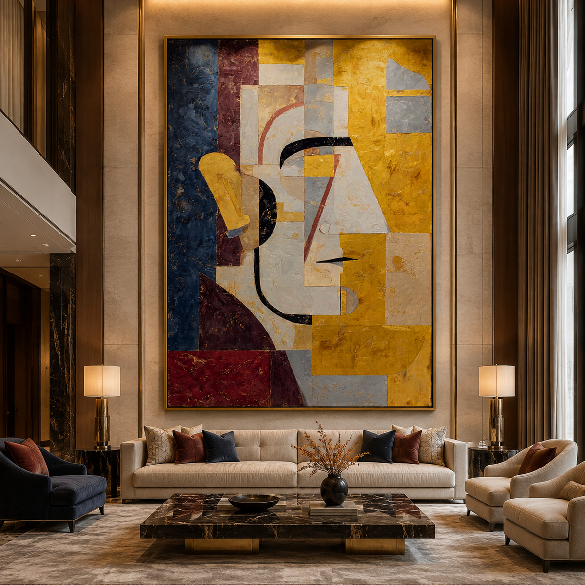 AVIORART Multifaceted Wall Art Canvas