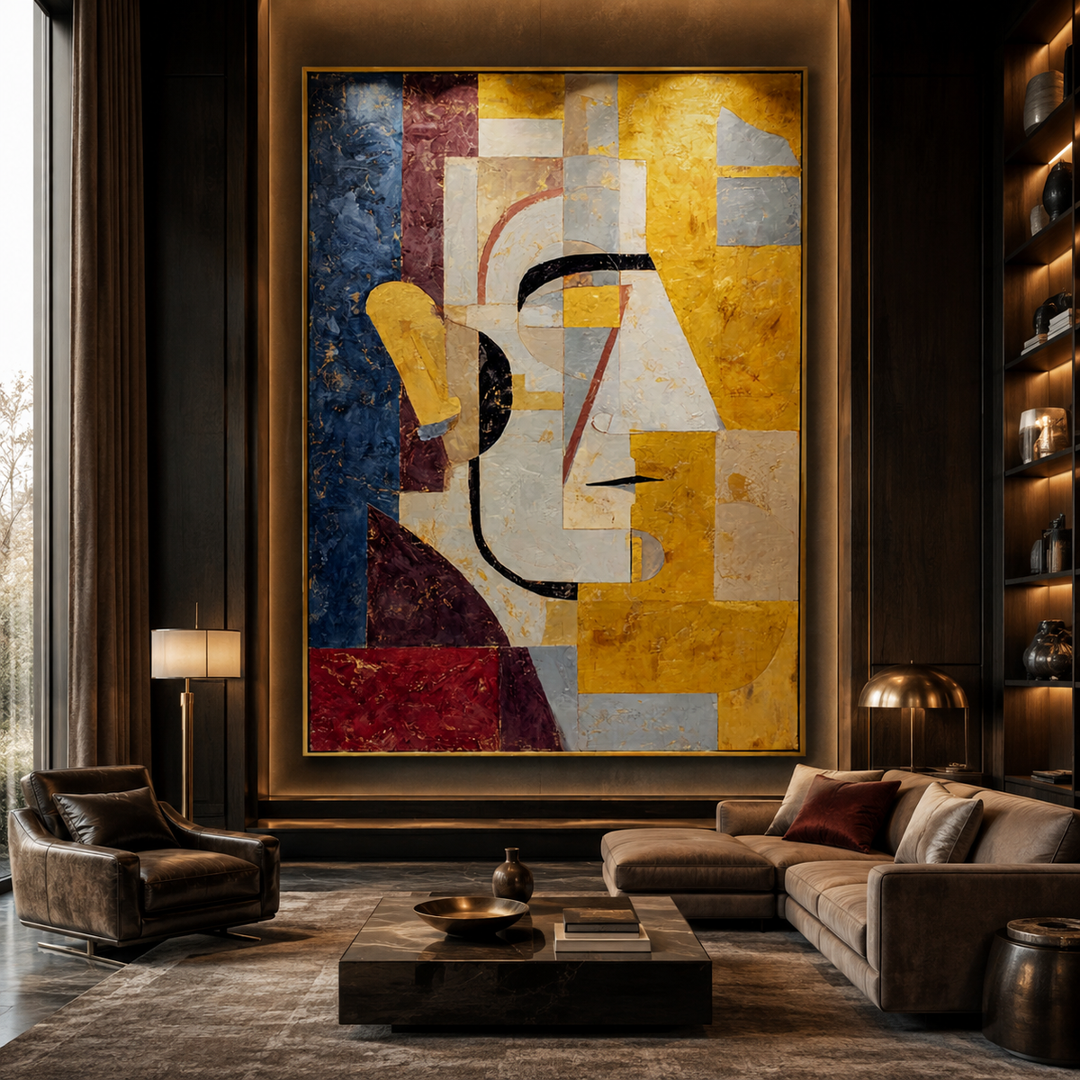 AVIORART Multifaceted Wall Art Canvas