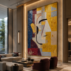 AVIORART Multifaceted Wall Art Canvas