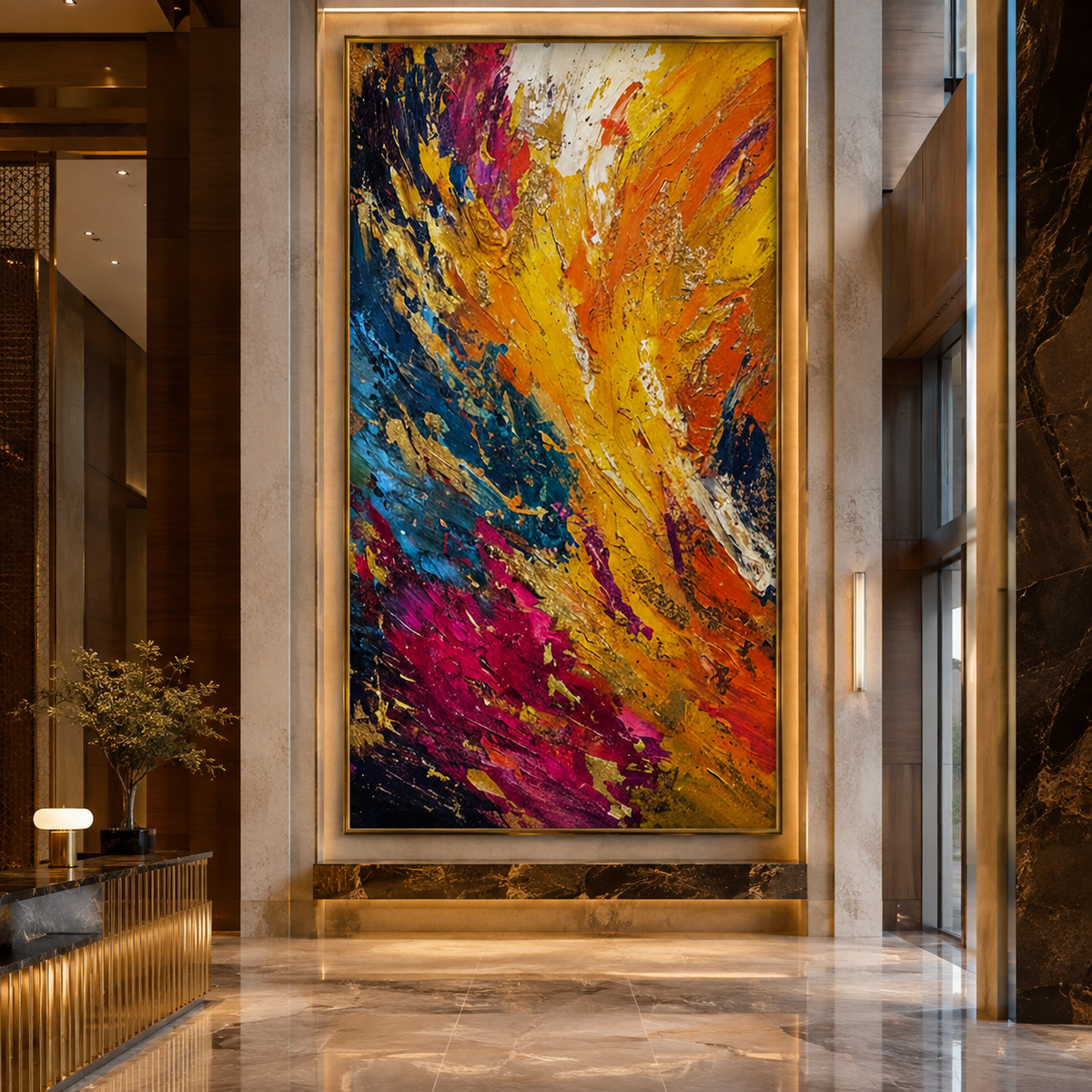 AVIORART New Dawn Wall Art Canvas