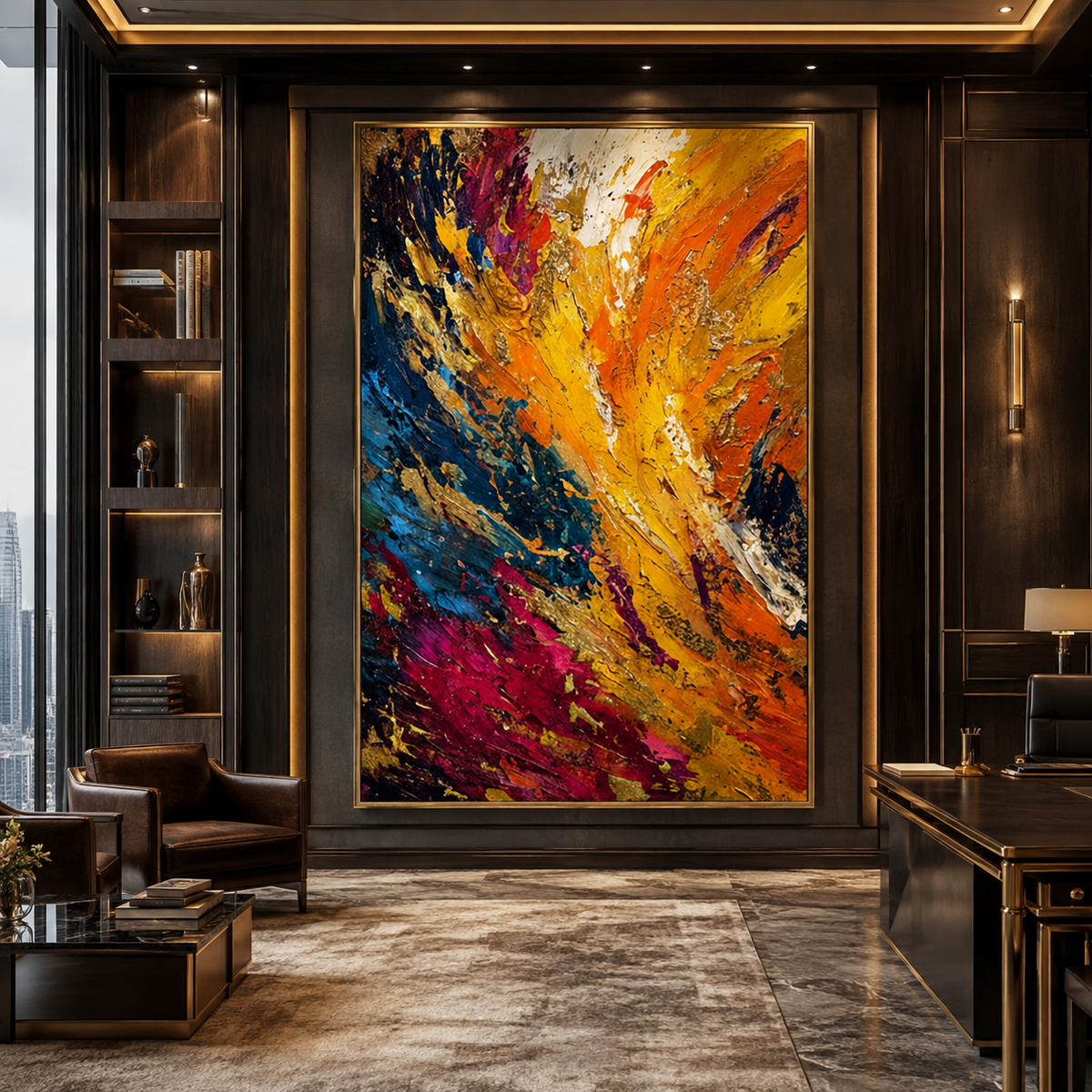 AVIORART New Dawn Wall Art Canvas