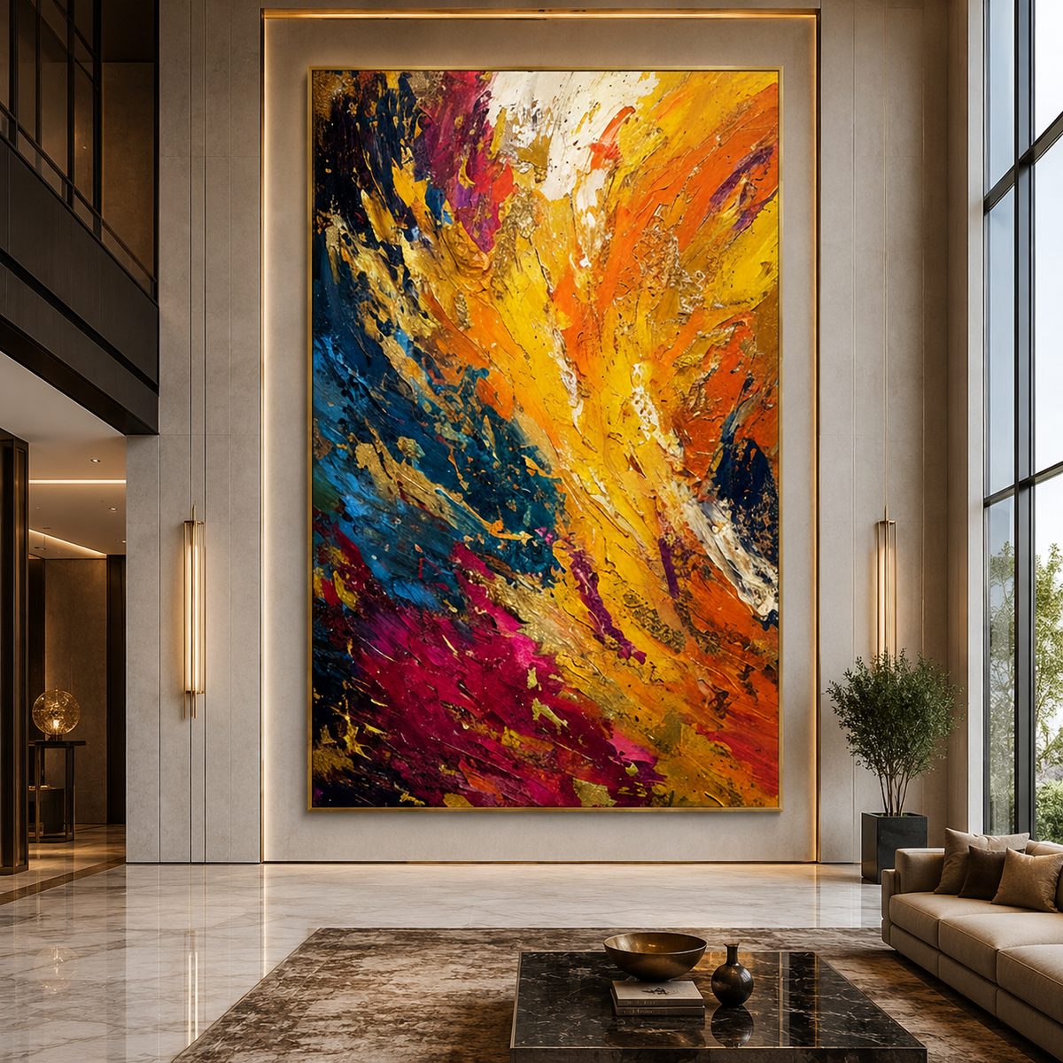 AVIORART New Dawn Wall Art Canvas