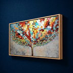 AVIORART New Prosperity Tree Wall Art Canvas