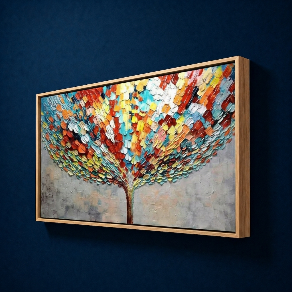 AVIORART New Prosperity Tree Wall Art Canvas