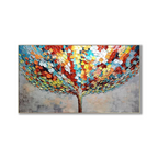 AVIORART New Prosperity Tree Wall Art Canvas