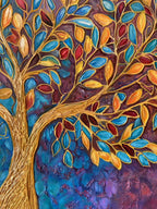 AVIORART Tree of Life Wall Art Canvas