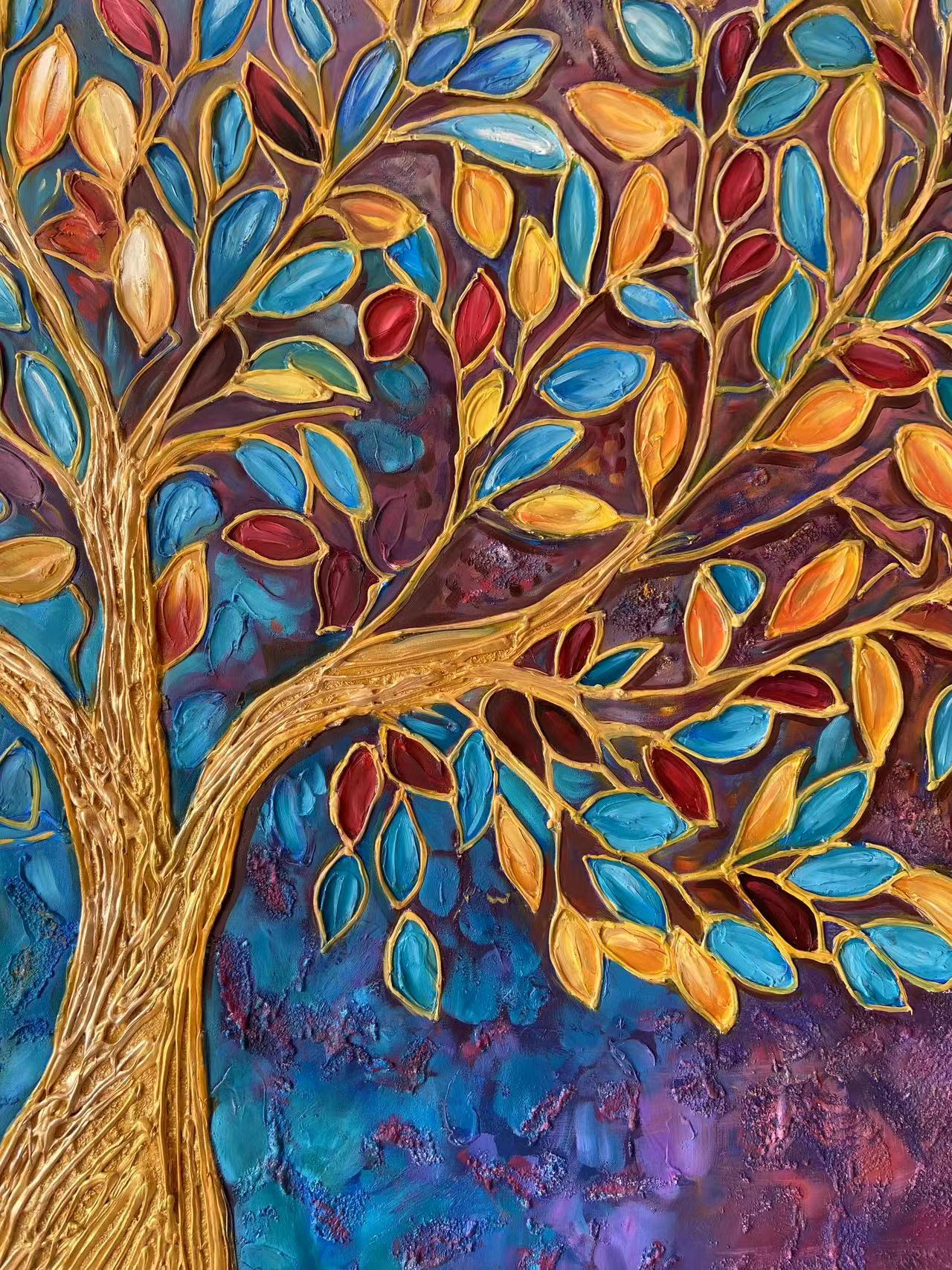 AVIORART Tree of Life Wall Art Canvas