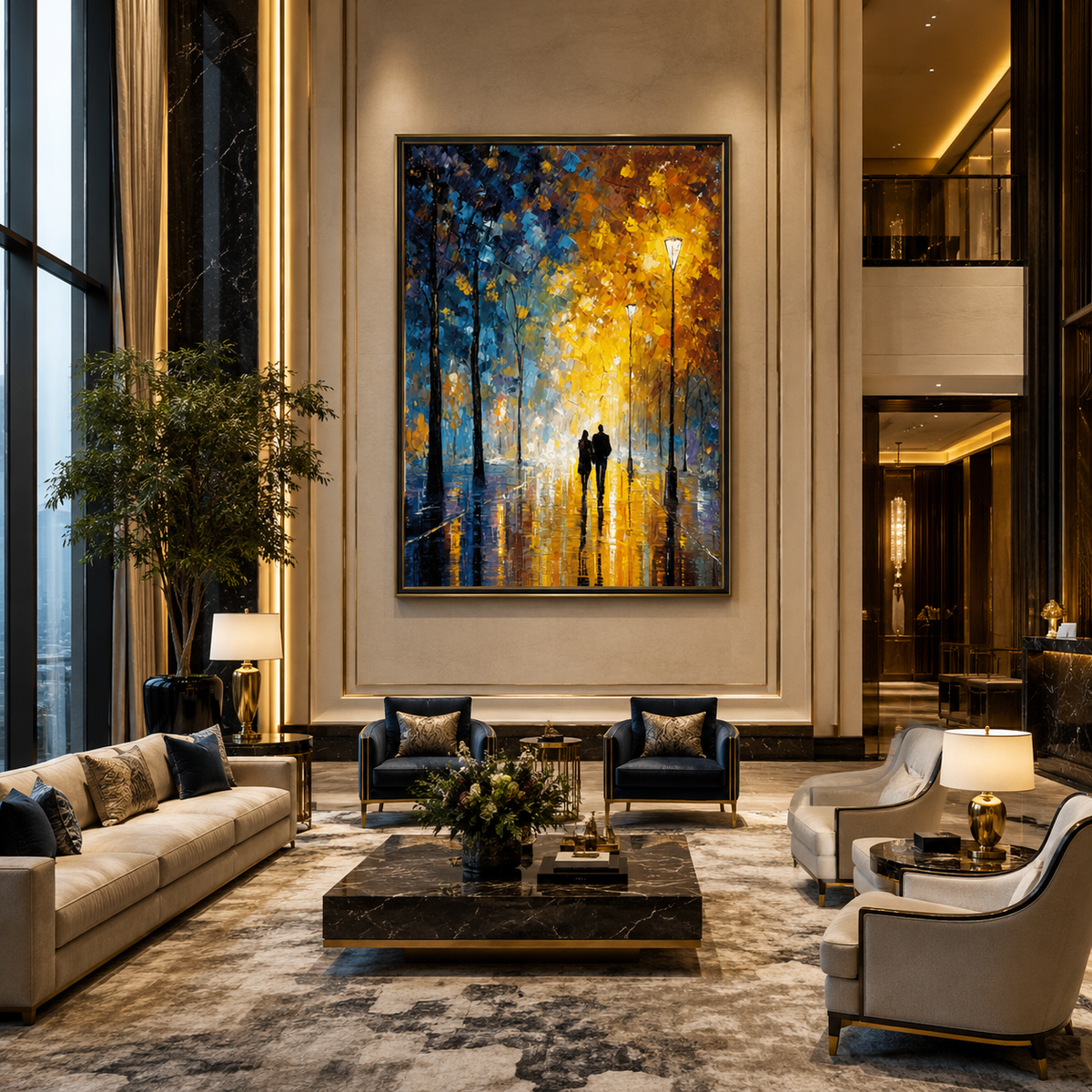 AVIORART Night to Remember Wall Art Canvas