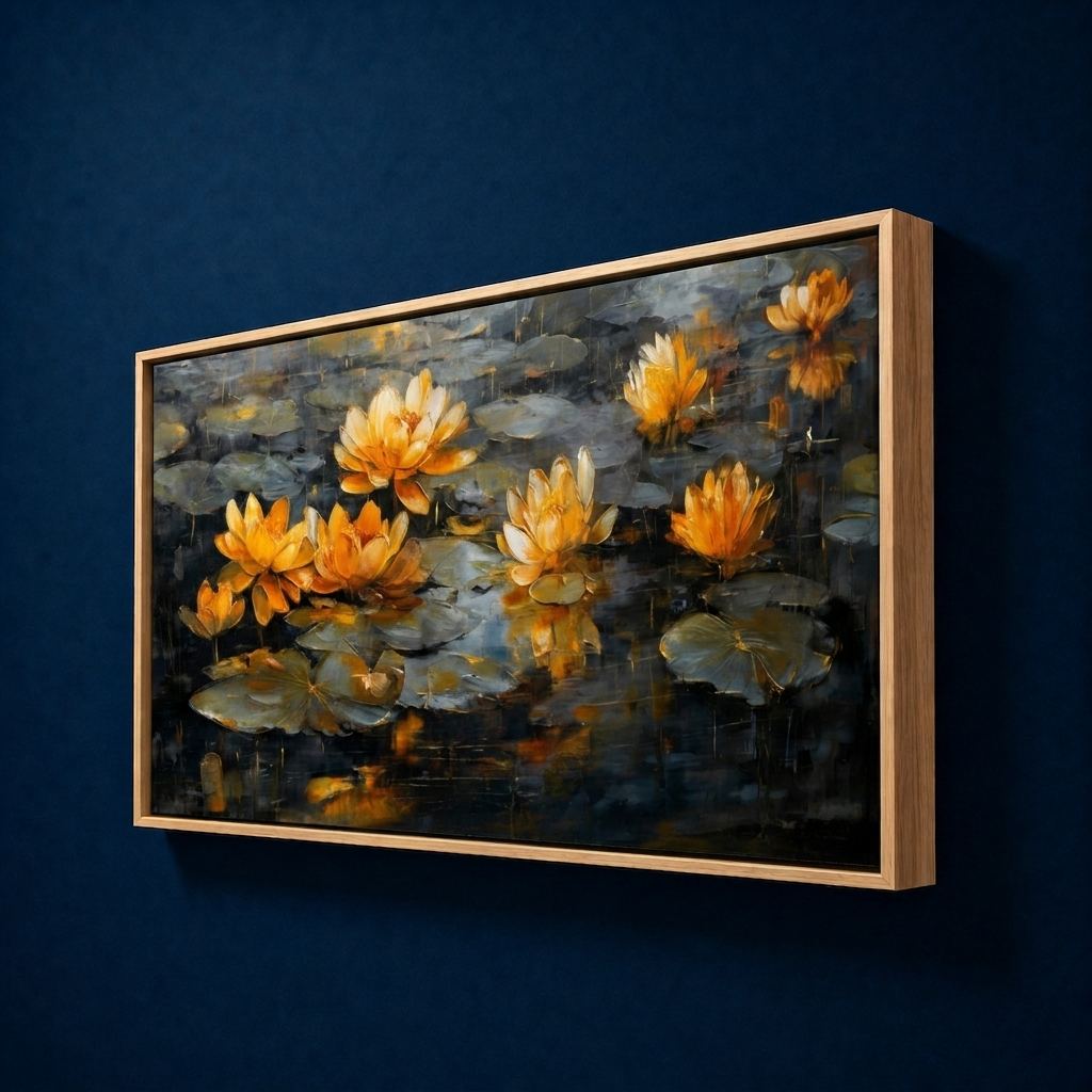 AVIORART Nymphaea Wall Art Canvas