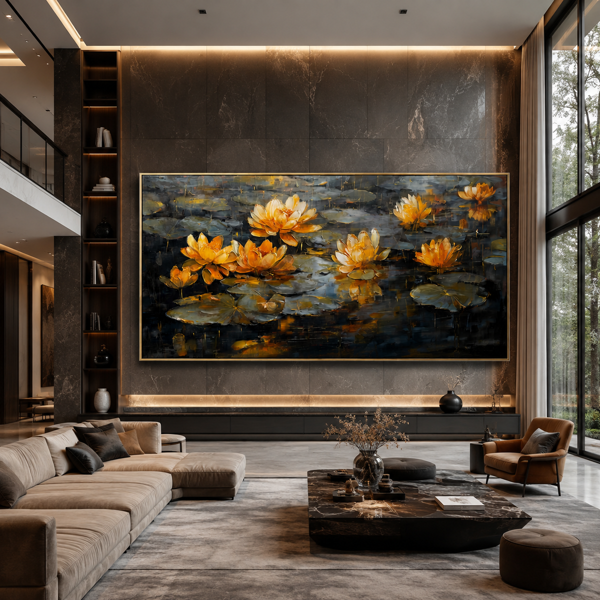AVIORART Nymphaea Wall Art Canvas