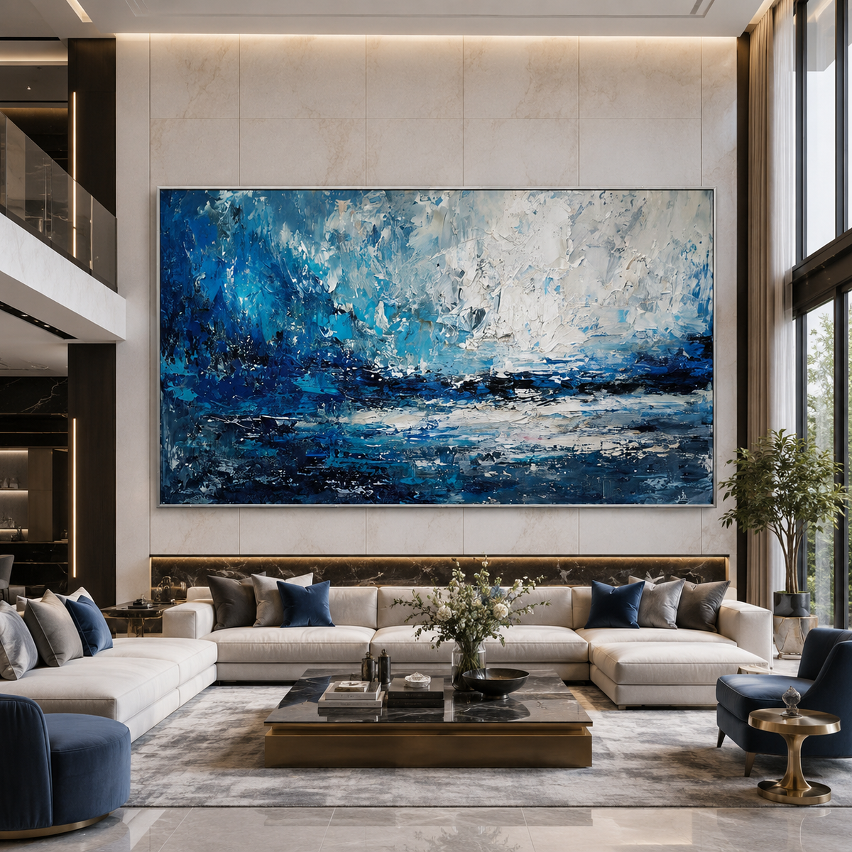 AVIORART Ocean Breath Wall Art Canvas