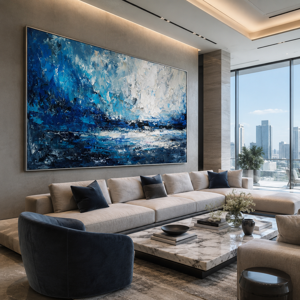 AVIORART Ocean Breath Wall Art Canvas