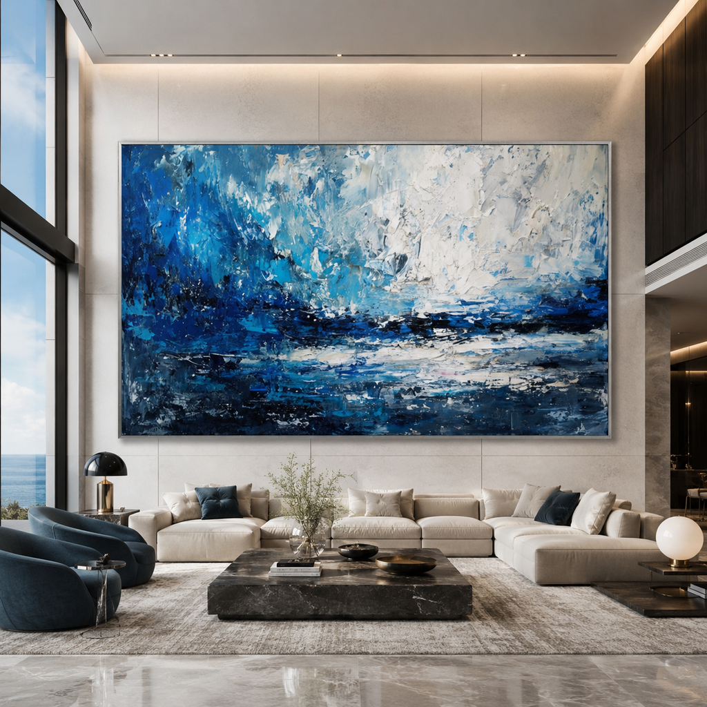 AVIORART Ocean Breath Wall Art Canvas